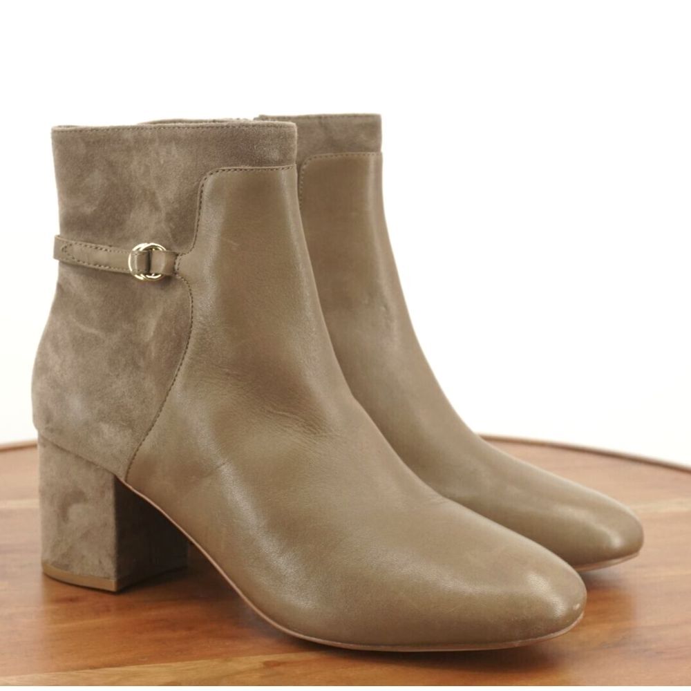 Cole Haan Taupe Ankle Boots